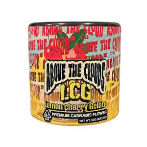 ABOVE THE CLOUDS - LEMON CHERRY GELATO JAR 3.5G - ABOVE THE CLOUDS