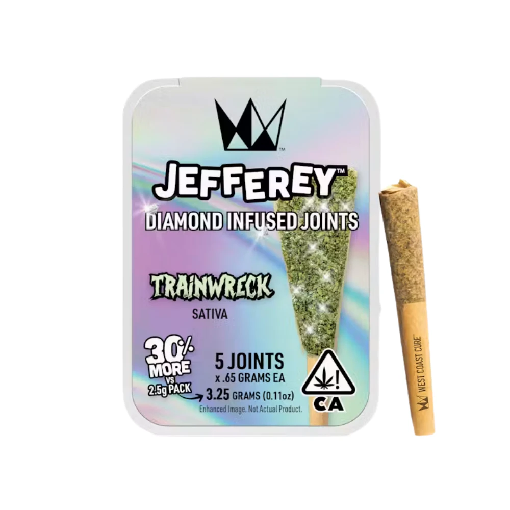 West Coast Cure - TRAINWRECK - JEFFEREY (5PK) - WEST COAST CURE Main Image