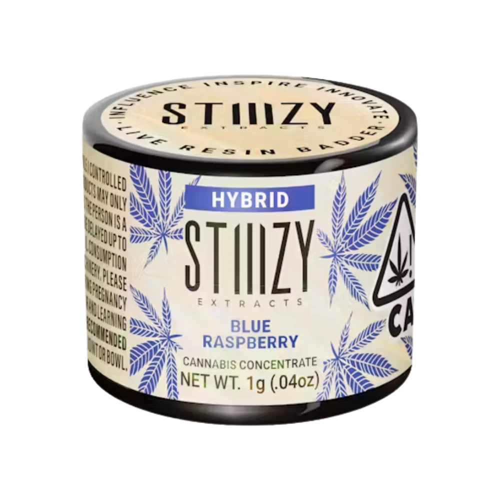 STIIIZY - BLUE RASPBERRY LIVE RESIN BADDER 1G - STIIIZY Main Image
