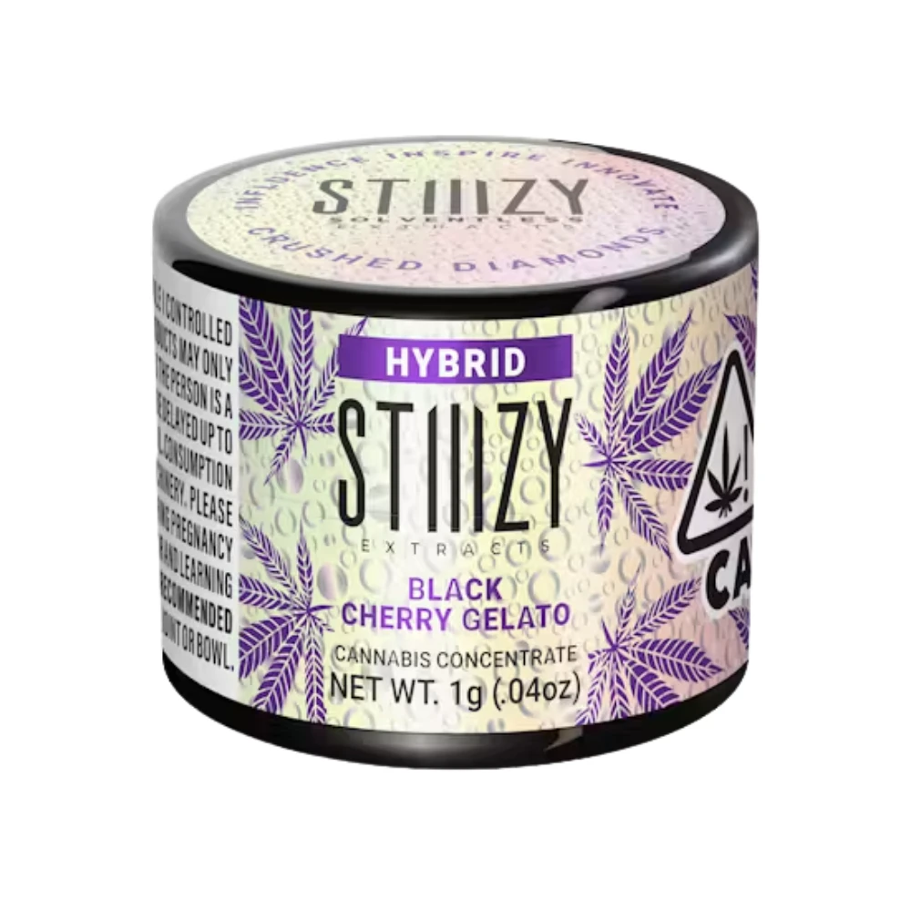 STIIIZY - BLACK CHERRY GELATO CRUSHED DIAMONDS 1G - STIIIZY Main Image