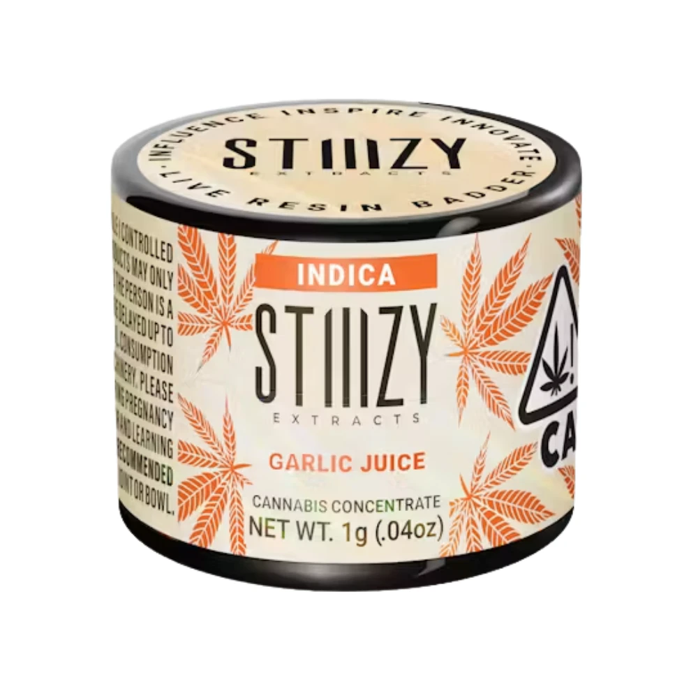 STIIIZY - GARLIC JUICE LIVE RESIN BADDER 1G - STIIIZY Main Image
