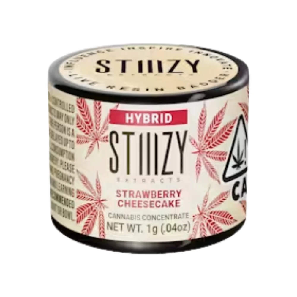 STIIIZY - STRAWBERRY CHEESECAKE LIVE RESIN BADDER 1G - STIIIZY Main Image