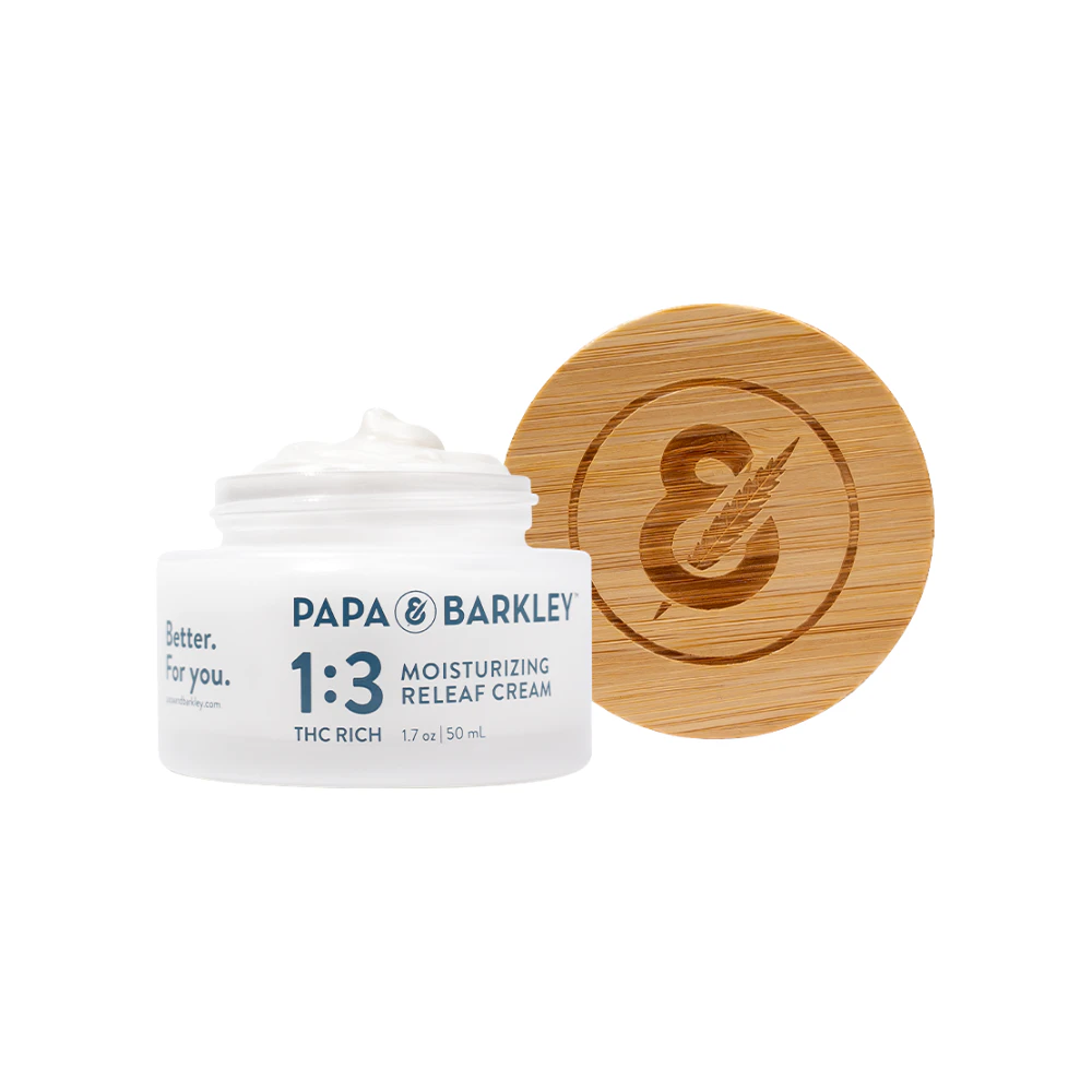 Papa & Barkley - 1:3 THC RICH MOISTURIZING RELEAF CREAM 50ML - PAPA & BARKLEY Main Image
