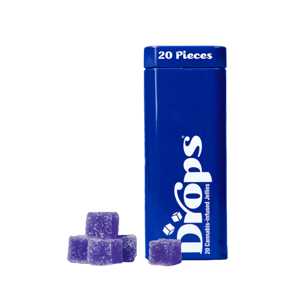Drops - MICRO - BLACK CURRANT DROPS - DEEP - NIGHT SHADE (20PC) 100MG - DROPS Main Image