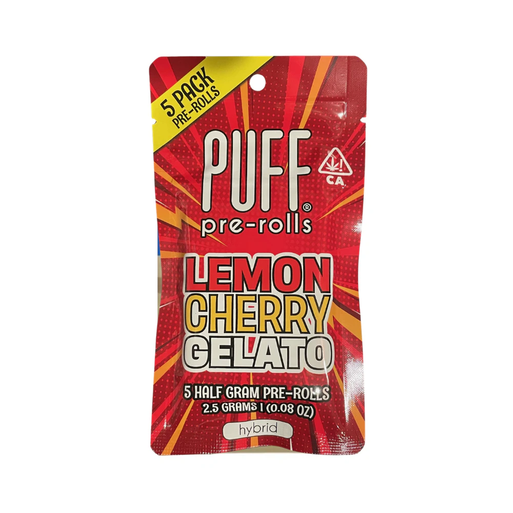PUFF - LEMON CHERRY GELATO (5PK) - PUFF Main Image