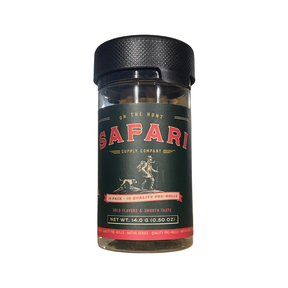 Safari - SOUR DIESEL (14PK) PREROLLS - SAFARI Main Image