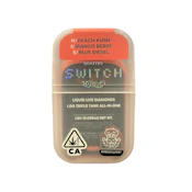 PEACH KUSH (H) X MANGO BERRY (I) X BLUE DIESEL (S) LIQUID DIAMOND DUAL AIO V5 DISPOSABLE 1G - BOUTIQ