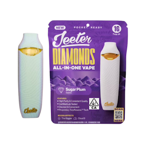 JEETER - SUGAR PLUM ALL-IN-ONE DIAMOND DISPOSABLE 1G - JEETER