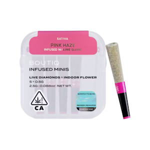 BOUTIQ - PINK HAZE INFUSED MINI ROSIN (5PK) - BOUTIQ
