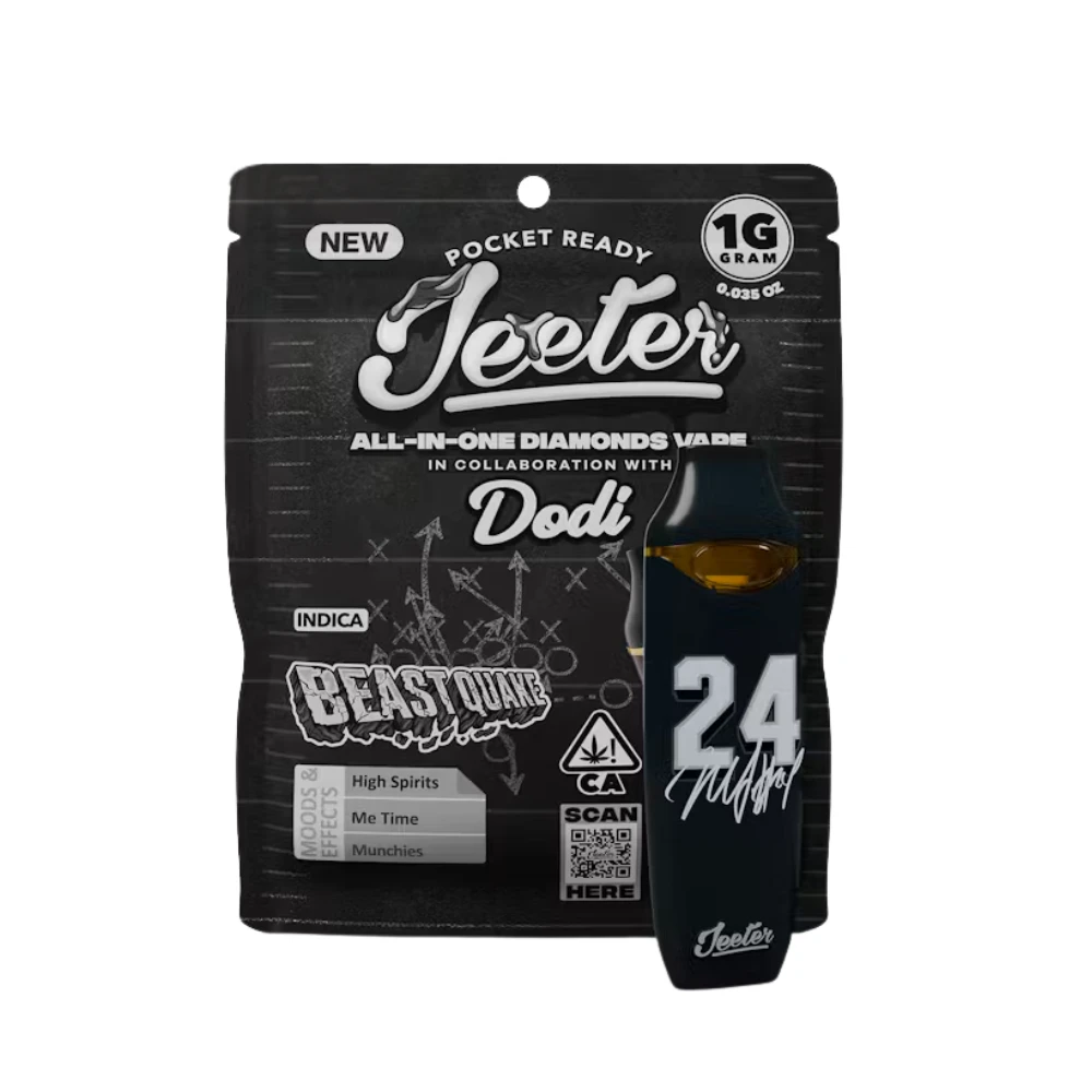 Jeeter - HIGHSMAN - BEAST QUAKE ALL-IN-ONE DIAMOND DISPOSABLE 1G - JEETER Main Image