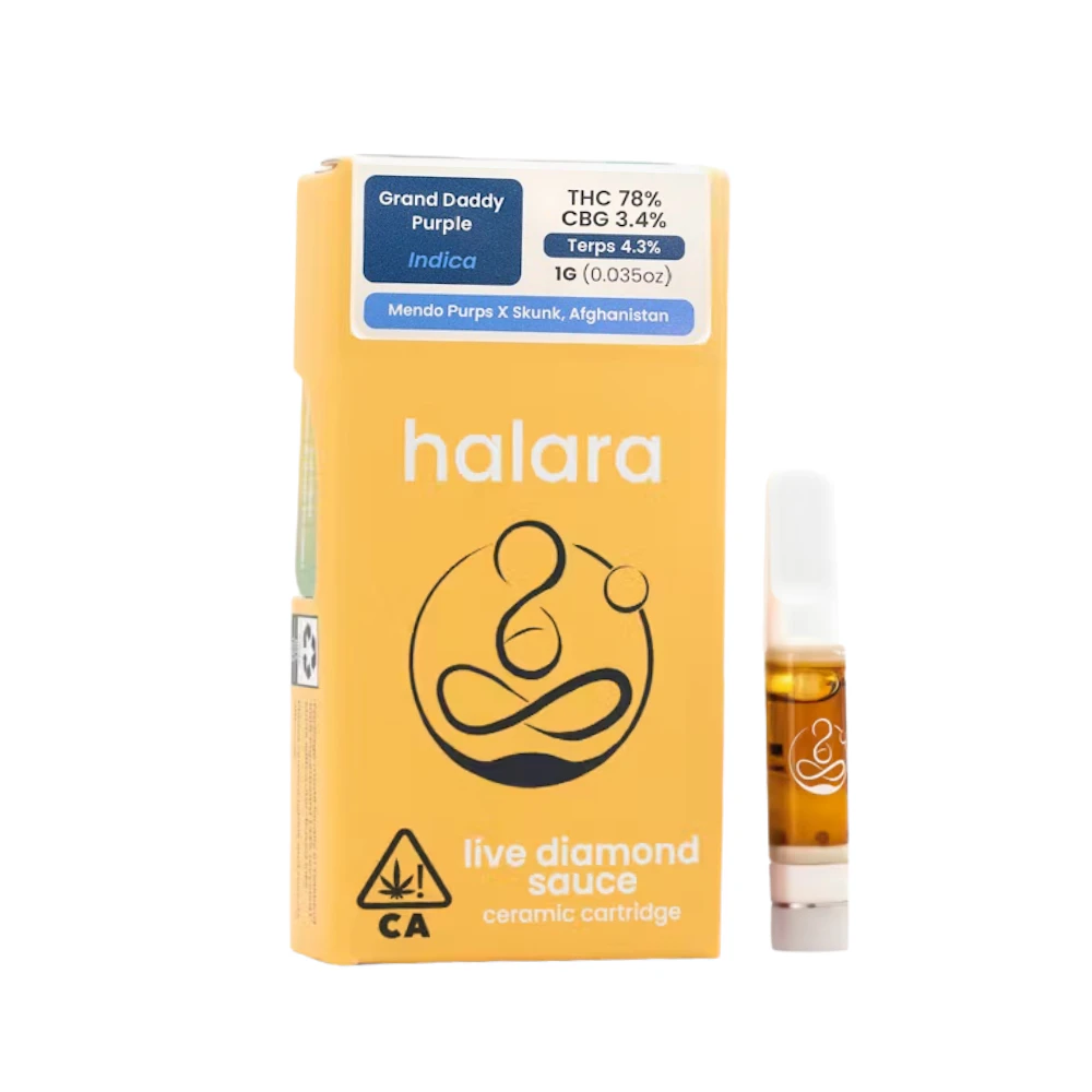 Halara - GRAND DADDY PURPLE - LIVE DIAMOND SAUCE 1G - HALARA Main Image
