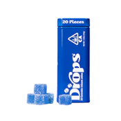 MICRO - BLUEBERRY DROPS - GENTLE - LULLABY 100MG (20PC) - DROPS