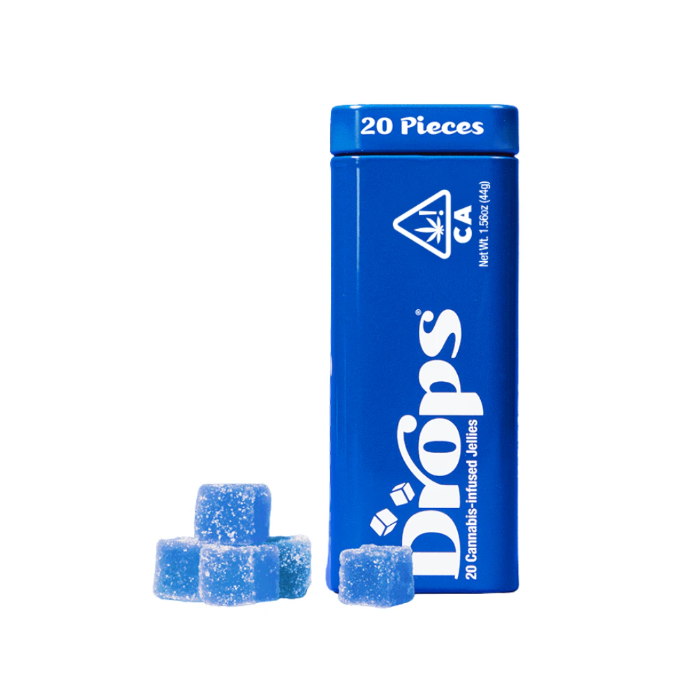 Drops - MICRO - BLUEBERRY DROPS - GENTLE - LULLABY 100MG (20PC) - DROPS Main Image