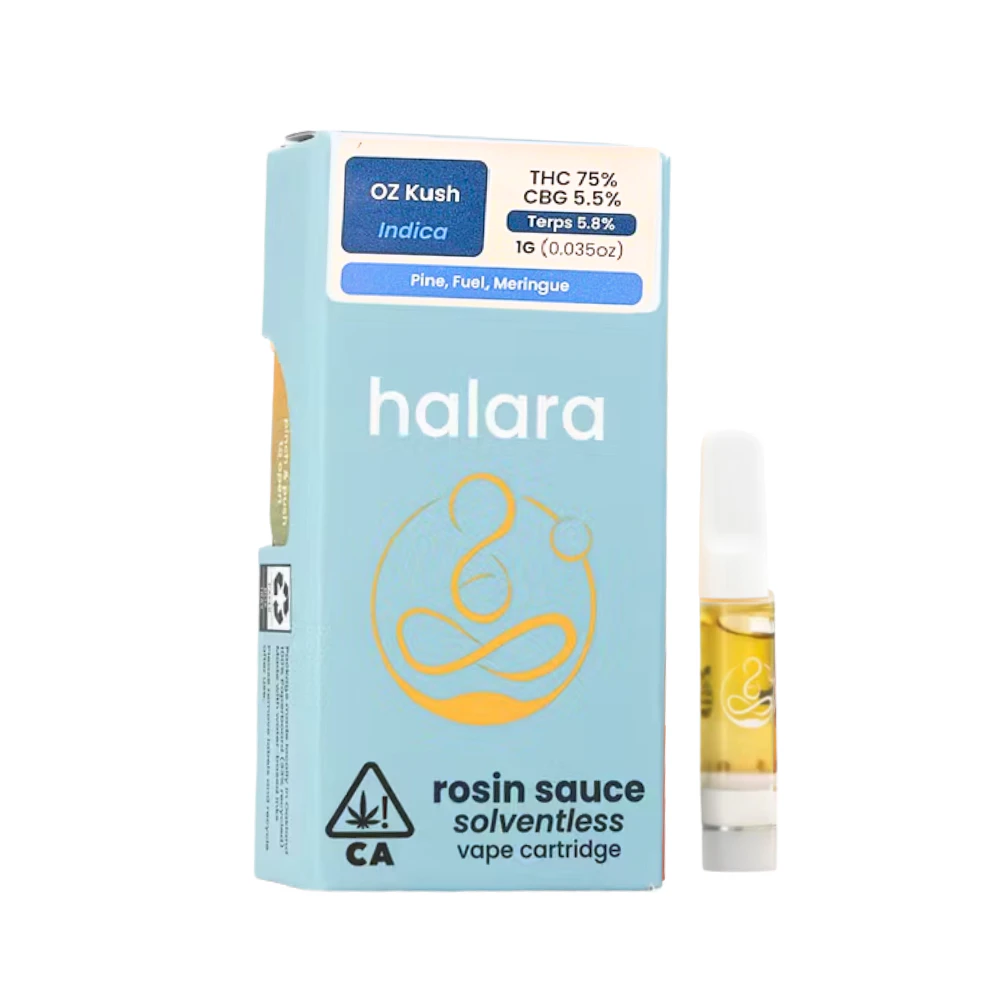 Halara - OZ KUSH - SOLVENTLESS ROSIN SAUCE 1G - HALARA Main Image