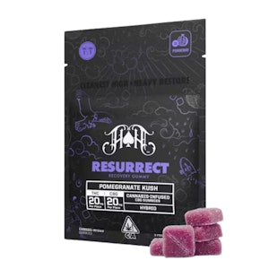 HEAVY HITTERS - RESURRECT CBG RECOVERY - POMEGRANATE KUSH 100MG - HEAVY HITTERS