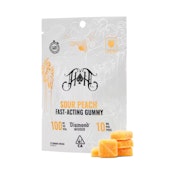 DIAMOND INFUSED - SOUR PEACH 100MG - HEAVY HITTERS