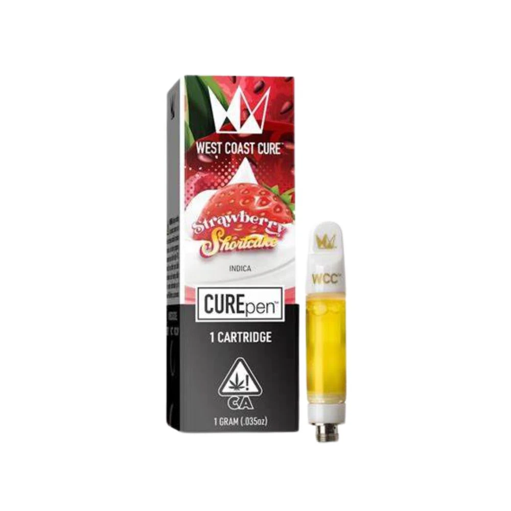 West Coast Cure - CUREPEN - STRAWBERRY SHORTCAKE 1G - WEST COAST CURE Main Image
