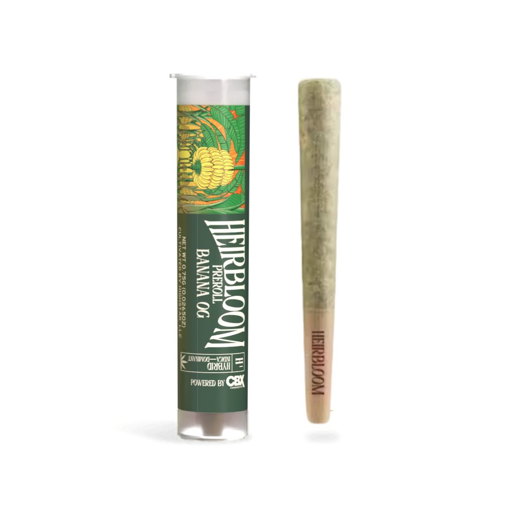 Heirbloom Banana OG .75g Preroll