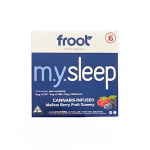 FROOT - MY SLEEP CBN GUMMIES 100MG - FROOT