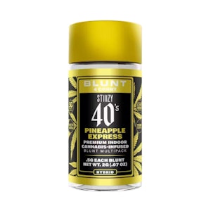 STIIIZY - 40'S BLUNT 5 PACK - PINEAPPLE EXPRESS .5G - STIIIZY
