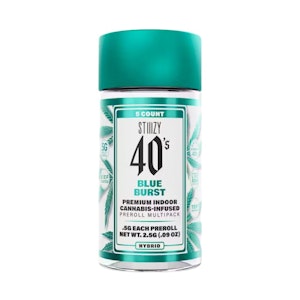 STIIIZY - 40'S JOINT 5 PACK - BLUE BURST .5G - STIIIZY