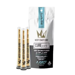 WEST COAST CURE - 3 PACK - AROUND THE WORLD 1G - WEST COAST CURE