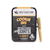 West Coast Cure | Cookie Mix | Pre-Roll Pack | [2.1g] 6pk | Indica