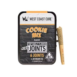 WEST COAST CURE - West Coast Cure | Cookie Mix | Pre-Roll Pack | [2.1g] 6pk | Indica