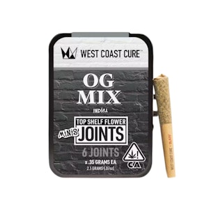 WEST COAST CURE - 6 PACK - OG MIX .35G - WEST COAST CURE