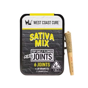 WEST COAST CURE - 6 PACK - SATIVA MIX .35G - WEST COAST CURE
