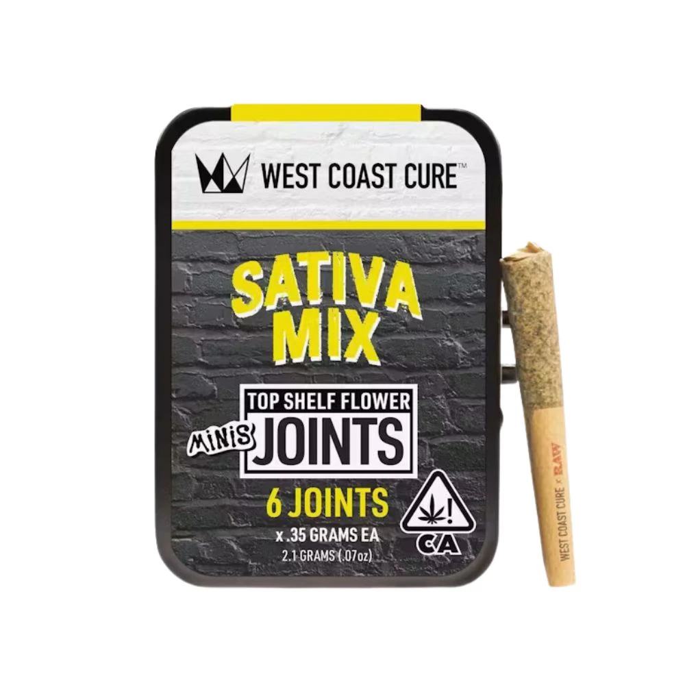 West Coast Cure - 6 PACK - SATIVA MIX .35G - WEST COAST CURE Main Image