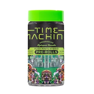 TIME MACHINE - 28 PACK - KUSH MINTS .5G - TIME MACHINE