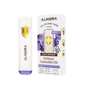 ALMORA FARMS - GRAPE APE ALL IN ONE DISPOSABLE 1G - ALMORA FARM