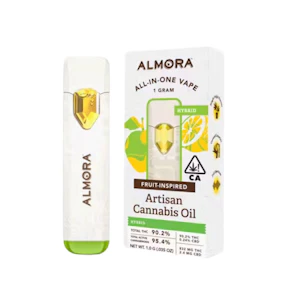 ALMORA FARMS - ROSE Z ALL IN ONE DISPOSABLE 1G - ALMORA FARM