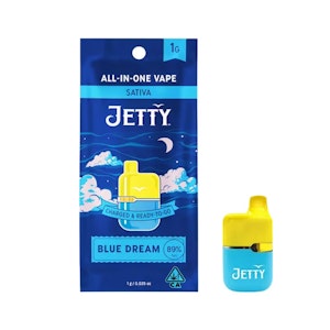 JETTY EXTRACTS - BLUE DREAM ALL IN ONE DISPOSABLE 1G - JETTY EXTRACTS