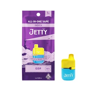 JETTY EXTRACTS - GDP ALL IN ONE DISPOSABLE 1G - JETTY EXTRACTS