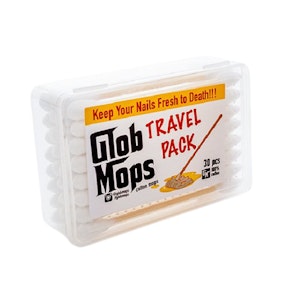 GLOB MOPS - GLOB MOPS TRAVEL COTTON SWAPS PACK - GLOB MOPS