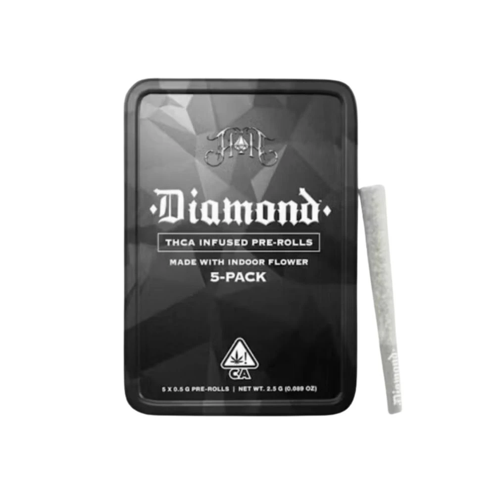 Heavy Hitters - DIAMOND INFUSED 5 PACK - GARLIC Z .5G - HEAVY HITTERS Main Image