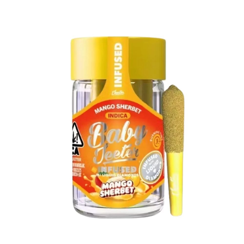 Jeeter - 5 PACK INFUSED - MANGO SHERBET .5G - JEETER Main Image