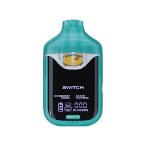 Boutiq - STARBURST DIESEL X GRAPE POPPERZ LIQUID DIAMOND DUAL AIO V4 DISPOSABLE 1G - BOUTIQ