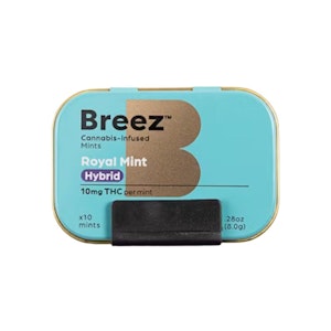 BREEZ - ROYAL MINT TINS - HYBRID 100 MG - BREEZ