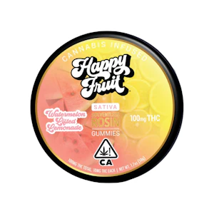 HAPPY FRUIT - ROSIN - WATERMELON LIFTED LEMONADE 100MG - HAPPY FRUIT