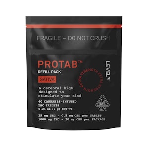 LEVEL BLENDS - PROTAB REFILL - SATIVA - LEVEL BLENDS