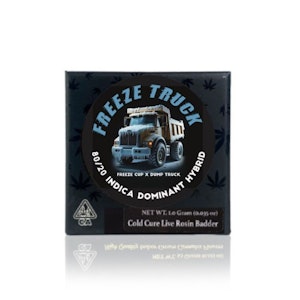 TEAM ELITE GENETICS - FREEZE TRUCK COLD CURE LIVE ROSIN 1G - TEAM ELITE GENETICS