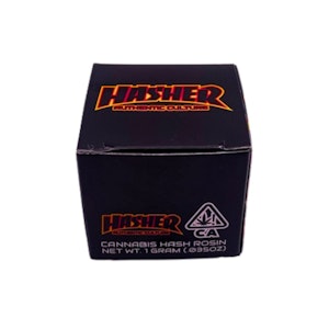HASHER - PEACH HIGHWAY COLD CURE HASH ROSIN 1G - HASHER