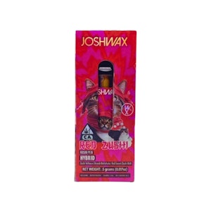 JOSHWAX - RED ZUSHI ROSIN DISPOSABLE .5G - JOSHWAX