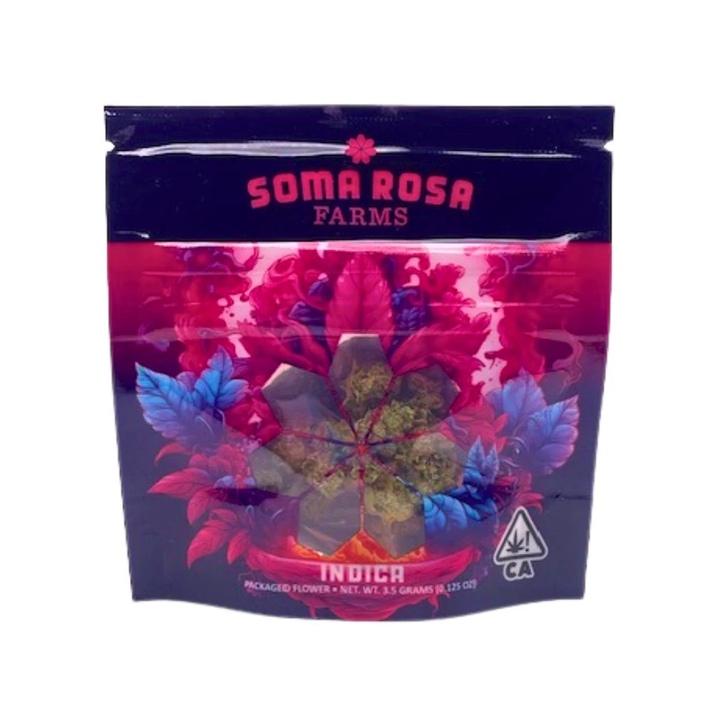 SOMA ROSA - PURPLE CHURROS 3.5G - SOMA ROSA Main Image