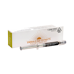 EMERALD BAY EXTRACTS - HASH BURGER RSO SYRINGE 1G - EMERALD BAY EXTRACTS
