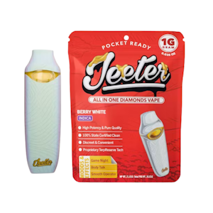 JEETER - BERRY WHITE ALL-IN-ONE DIAMOND DISPOSABLE 1G - JEETER