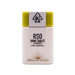 EMERALD BAY EXTRACTS - FROZEN LEMONS 50MG TABLETS 1000MG - EMERALD BAY EXTRACTS